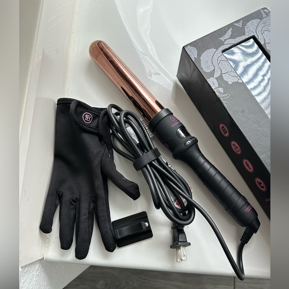 Bombay Hair 32mm rose gold curling wand